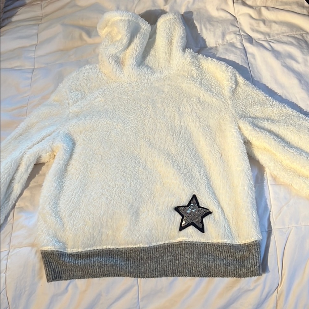 Girls Cozy Sherpa Sweatshirt